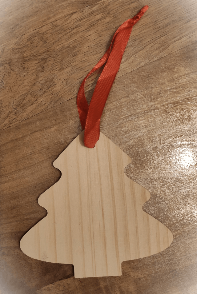 Décoration de Noël en bois